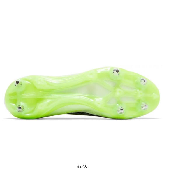 Adidas X Crazyfast.1 FG (White/Lime) cleats main image 6